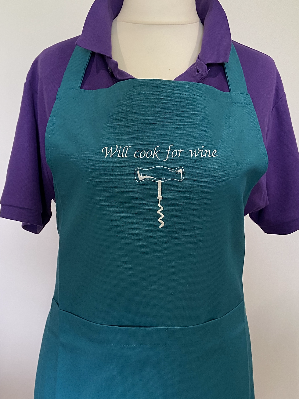 Thumbnail: Will Cook for Wine Adult Apron
