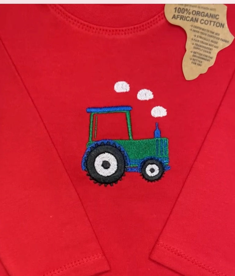 Thumbnail: Farmyard Tractor Sweatshirt Baby/Toddler/Kids 1 - 2, 3 - 4, 5 - 6  & 7 - 8 years