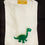 Thumbnail: Green Dino T-shirt Top (short & long sleeve) 3 - 36 months, 3 - 4 & 5 - 6 years