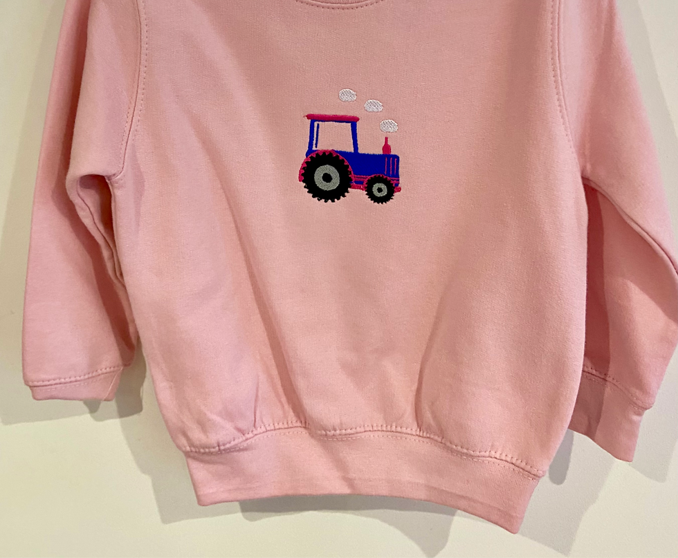 Thumbnail: Farmyard Tractor Hoodie 1 - 2, 3 - 4, 5 - 6, 7 - 8 years