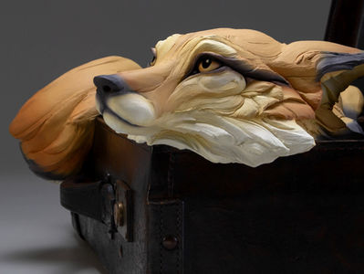 פסלי חיות פראיות ואנושיות - בת' קבנר