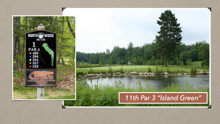 11th Hole Par 3 "Island Green"