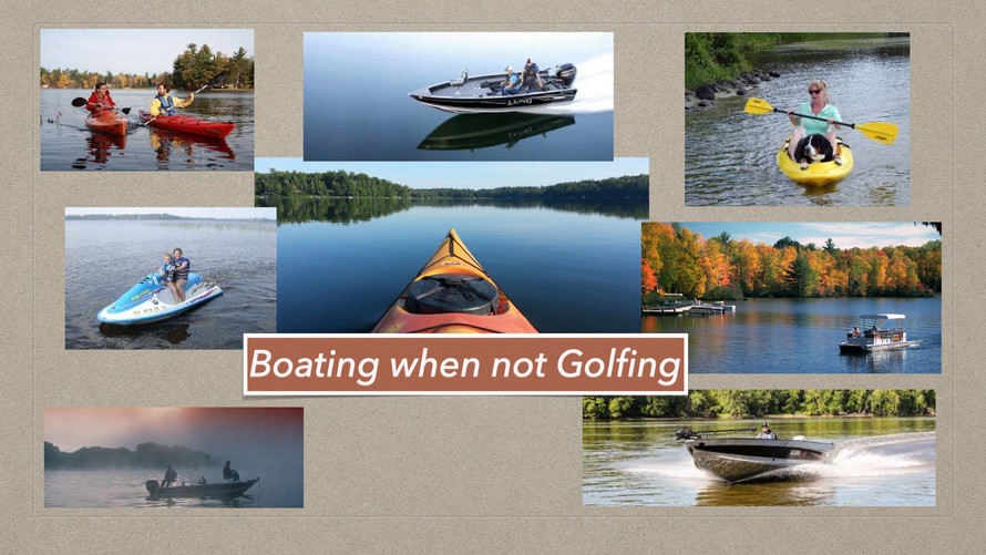 Boating, Canoeing, Kayaking, Jet Skiing