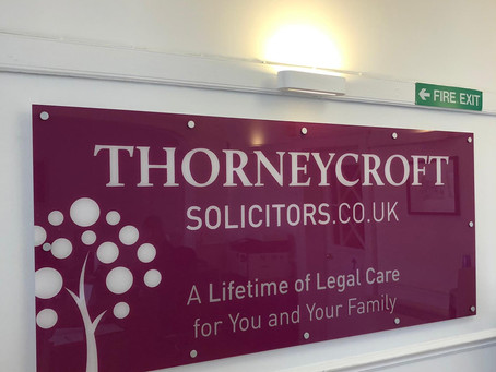 Business News... Thorneycroft Solicitors