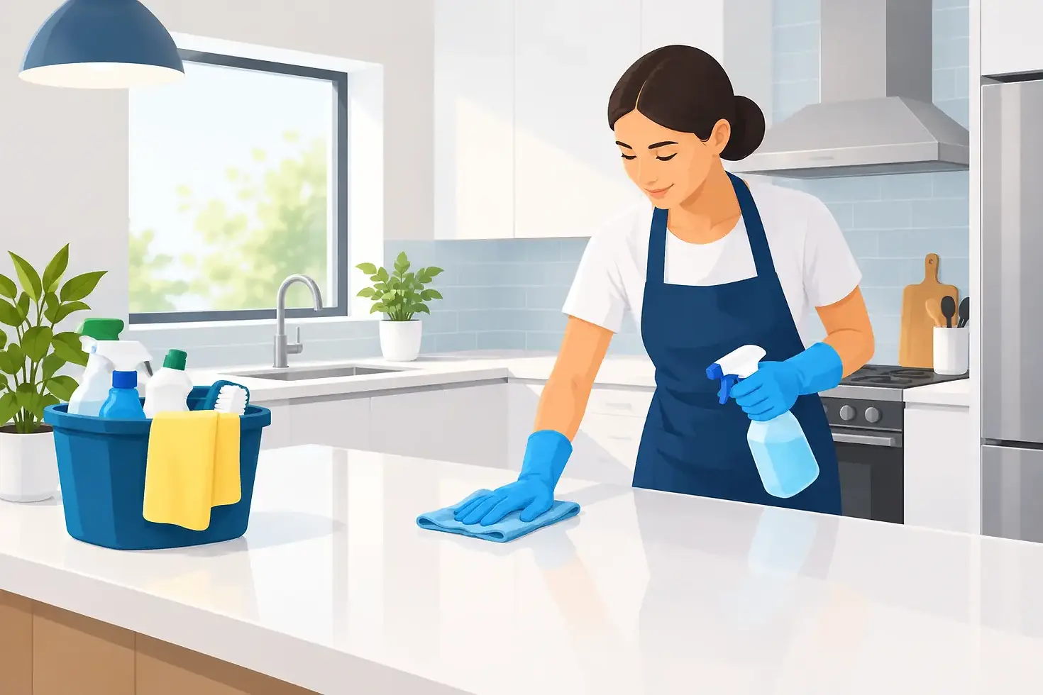 Tenancy Turnaround Cleaning for a Ready Kitchen