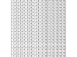 Comment suivre les rangs de motif