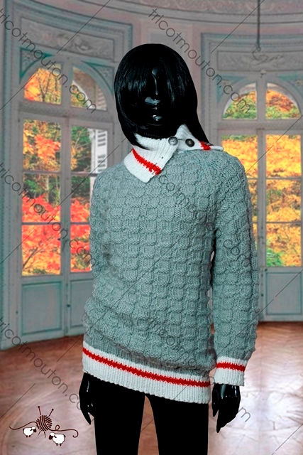 Thumbnail: Raglan sweater "Country Collection"
