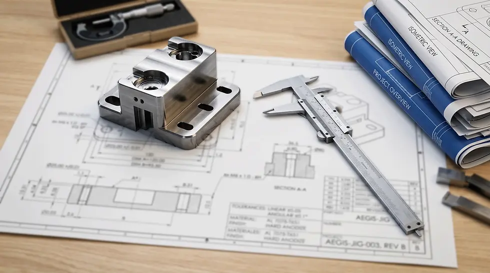Different types of product prototypes on a workbench, guide by Concept Evolution