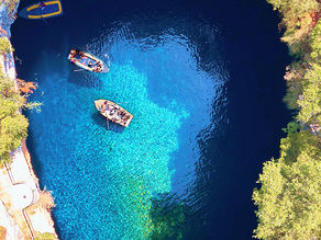Grécia - Mar Jônico: Ilha de Kefalonia - Melissani Cave