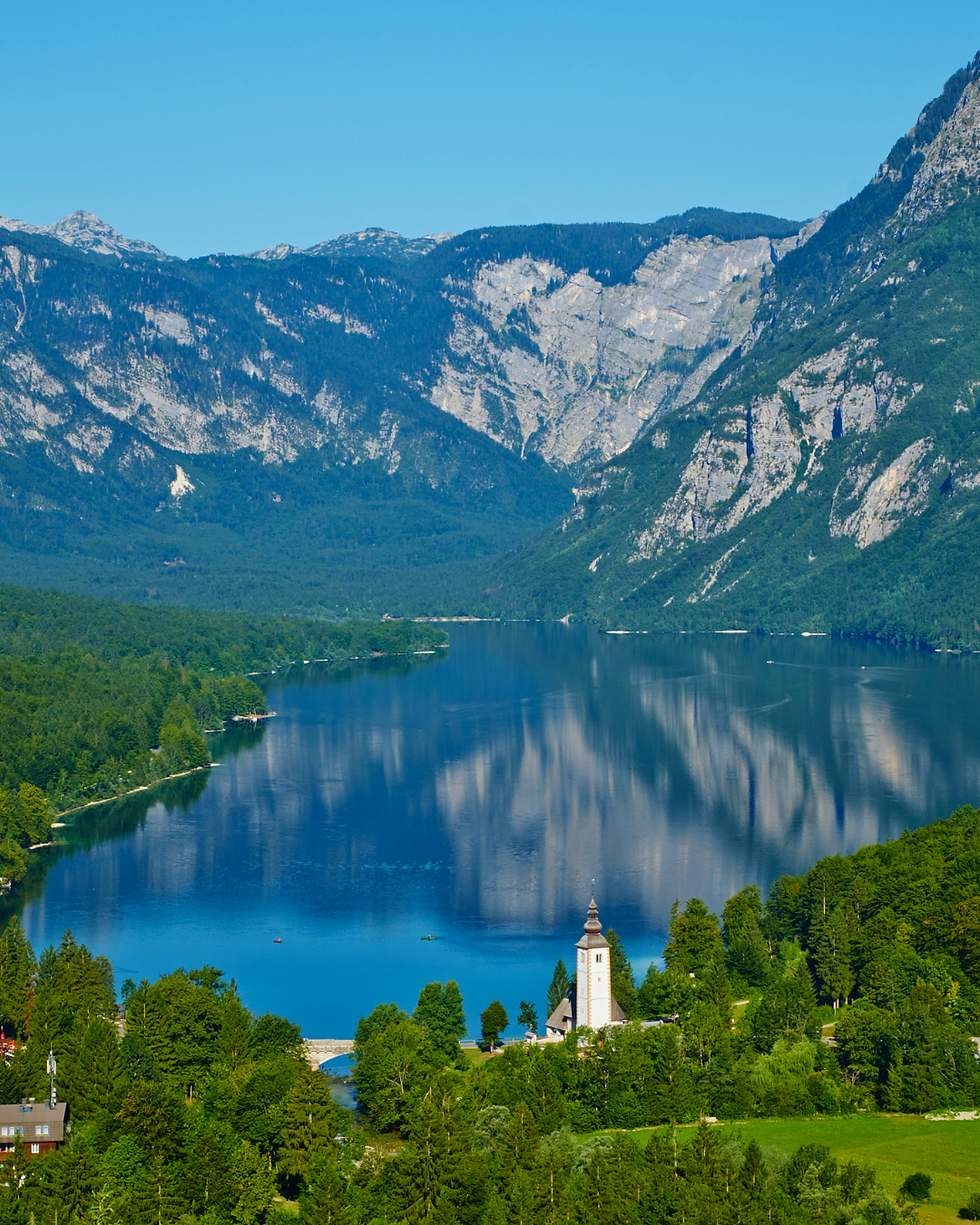 Eslovênia: Região de Bled - Lago Bohinj