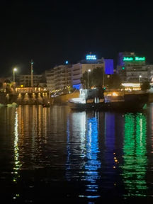 Travessia Noturna: Ponte velha de  Chalkida