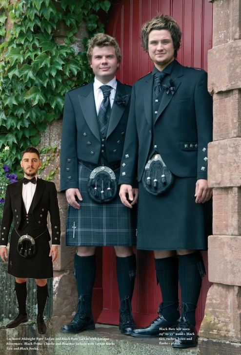 Thumbnail: hire black kilt