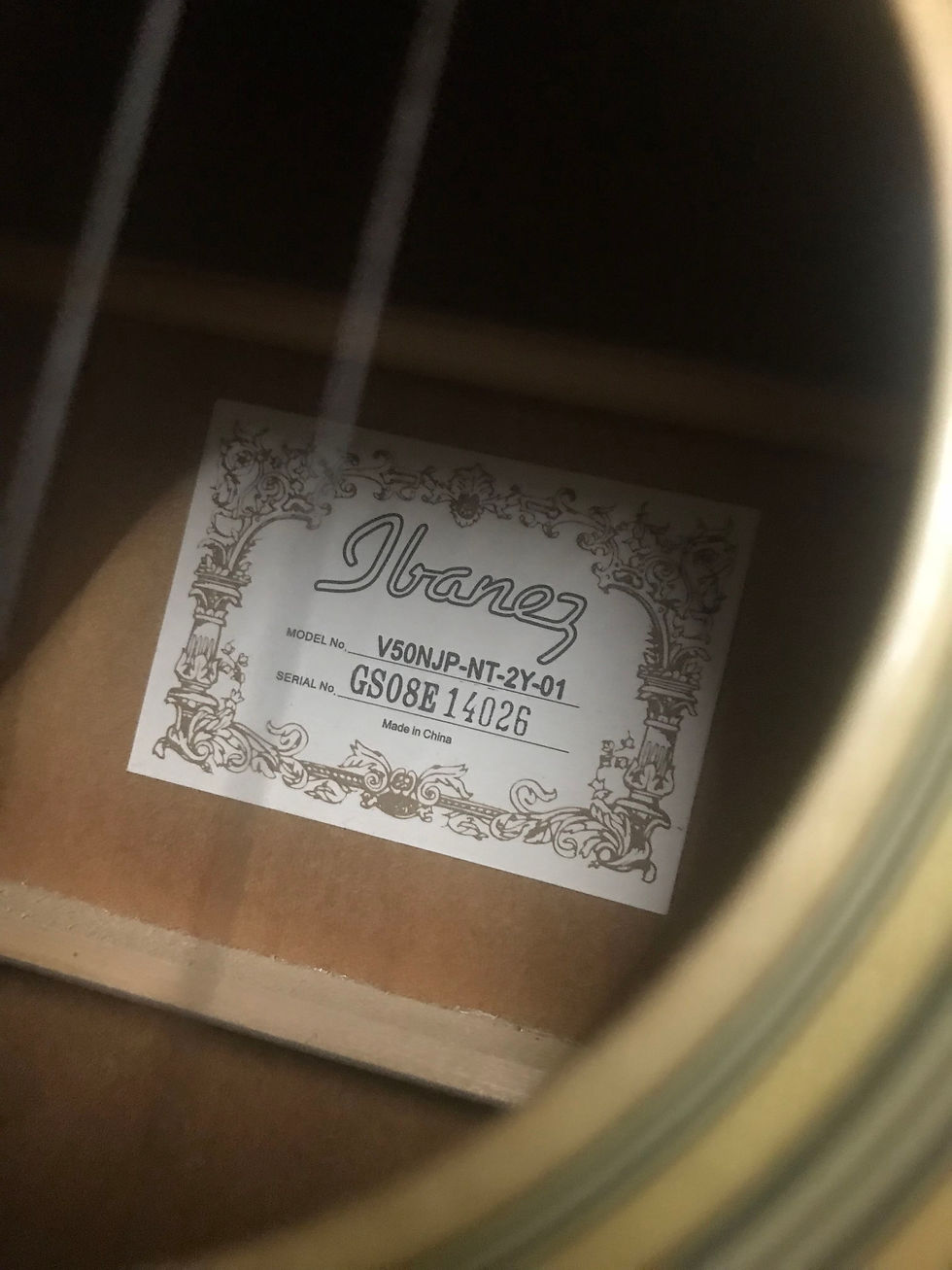 縮圖：Ibanez V50NJP-NT-2Y-01