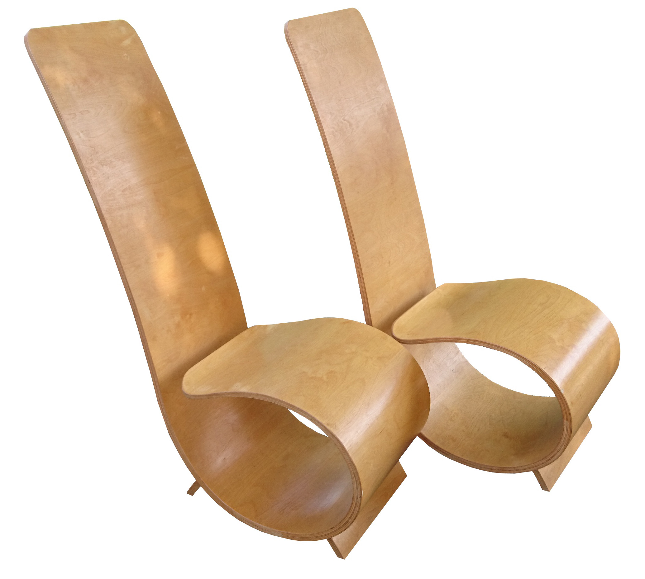 Villiers brothers Bent Ply Chairs