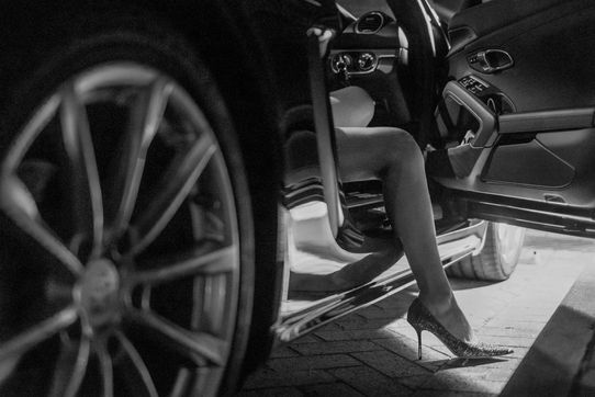 she and her porsche.cayman.718 