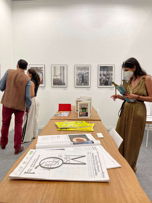 The publication at India Art Fair 2022 (New Delhi, India)