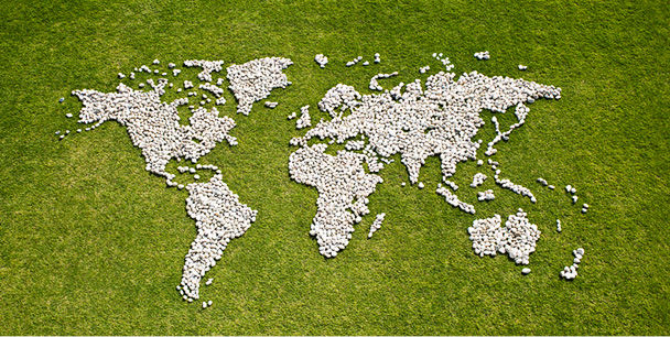 World Map Art