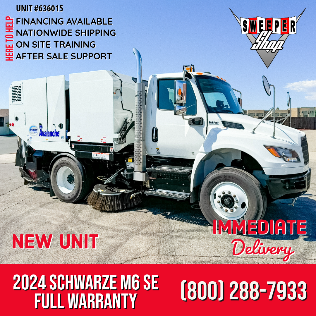 2024 Schwarze M6SE Mechanical Street Sweeper