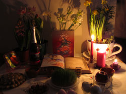 Iranian New Year Table