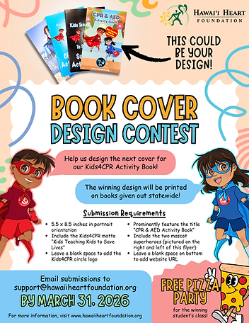 Kids4CPR Book Cover Design Contest Flyer.png