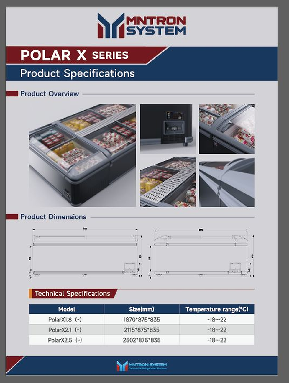 Thumbnail: POLAR X Series Freezer 1.85
