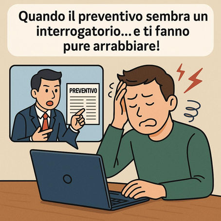 👉 Quando chiedi un preventivo e ti ritrovi in trappola (ma con noi non succede)