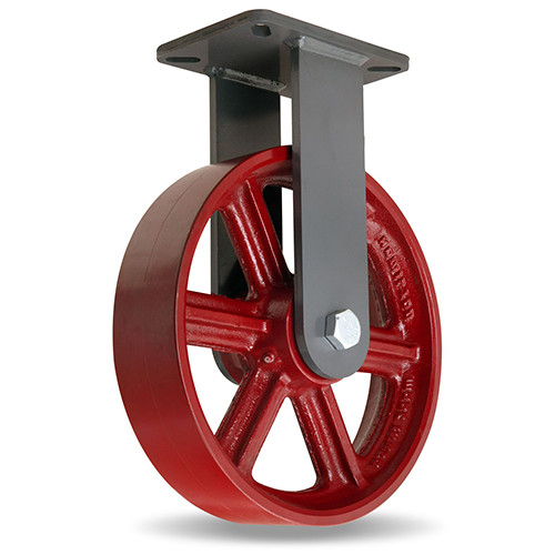 Rigid Caster Sec 12X3 Metal casters