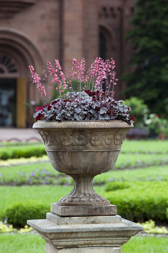 Smithsonian Foliated Scroll Urn