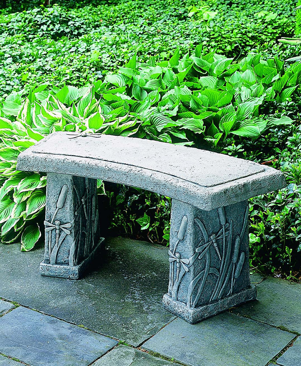 Thumbnail: Dragonfly Curved Bench