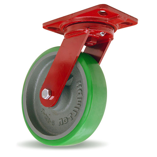 SWIVEL CASTER HS 8X2 DURALAST casters