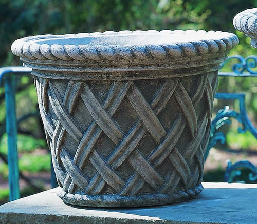 English Weave Medium Planter