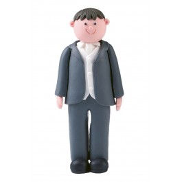 009 - Claydough brown haired 125mm