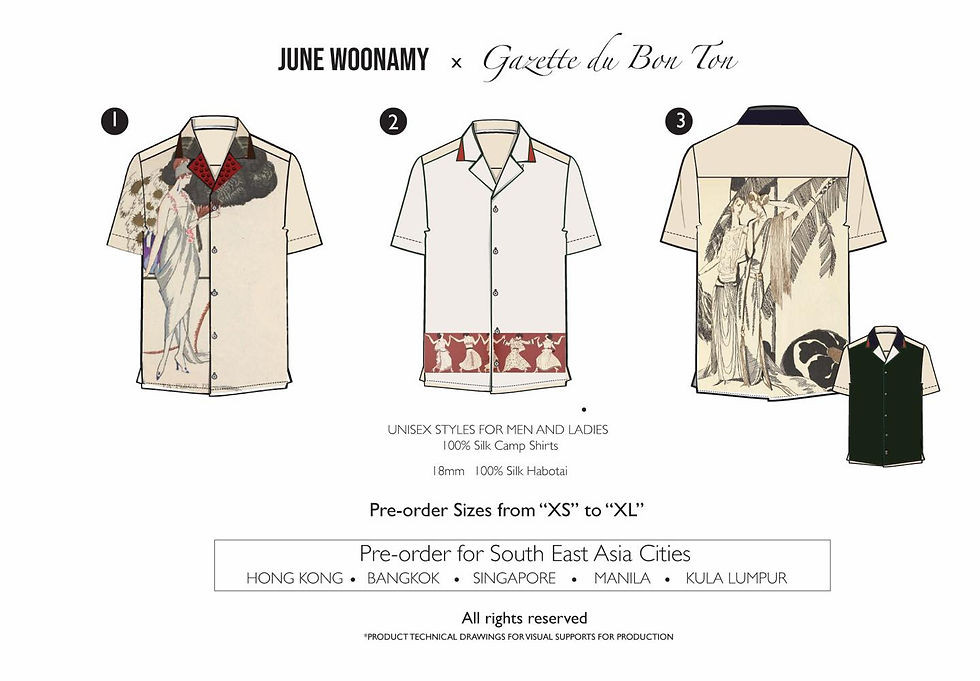 Thumbnail: The Modern Vintage Camp Shirts inspired by Gazette du Bon Ton