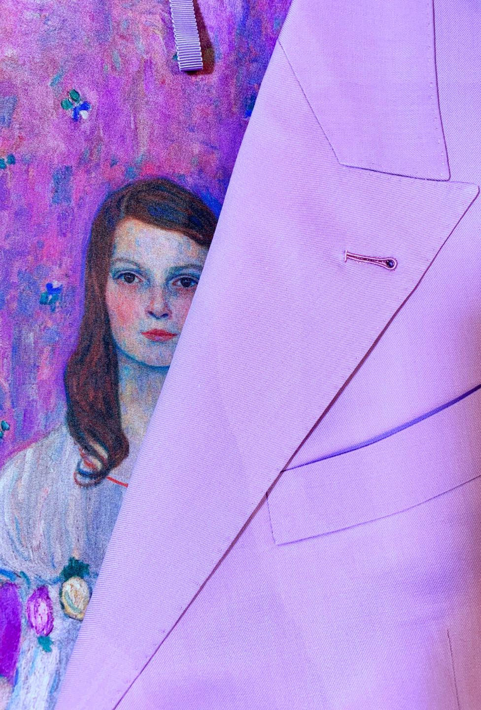 Thumbnail: Very Peri " Mäda Primavesi " Gustav Klimt DB Blazer