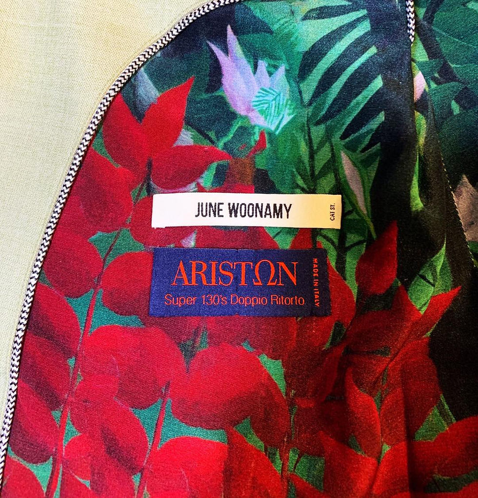 Thumbnail: Fashion Mint Rousseau Jungle Inspired Safari Blazer