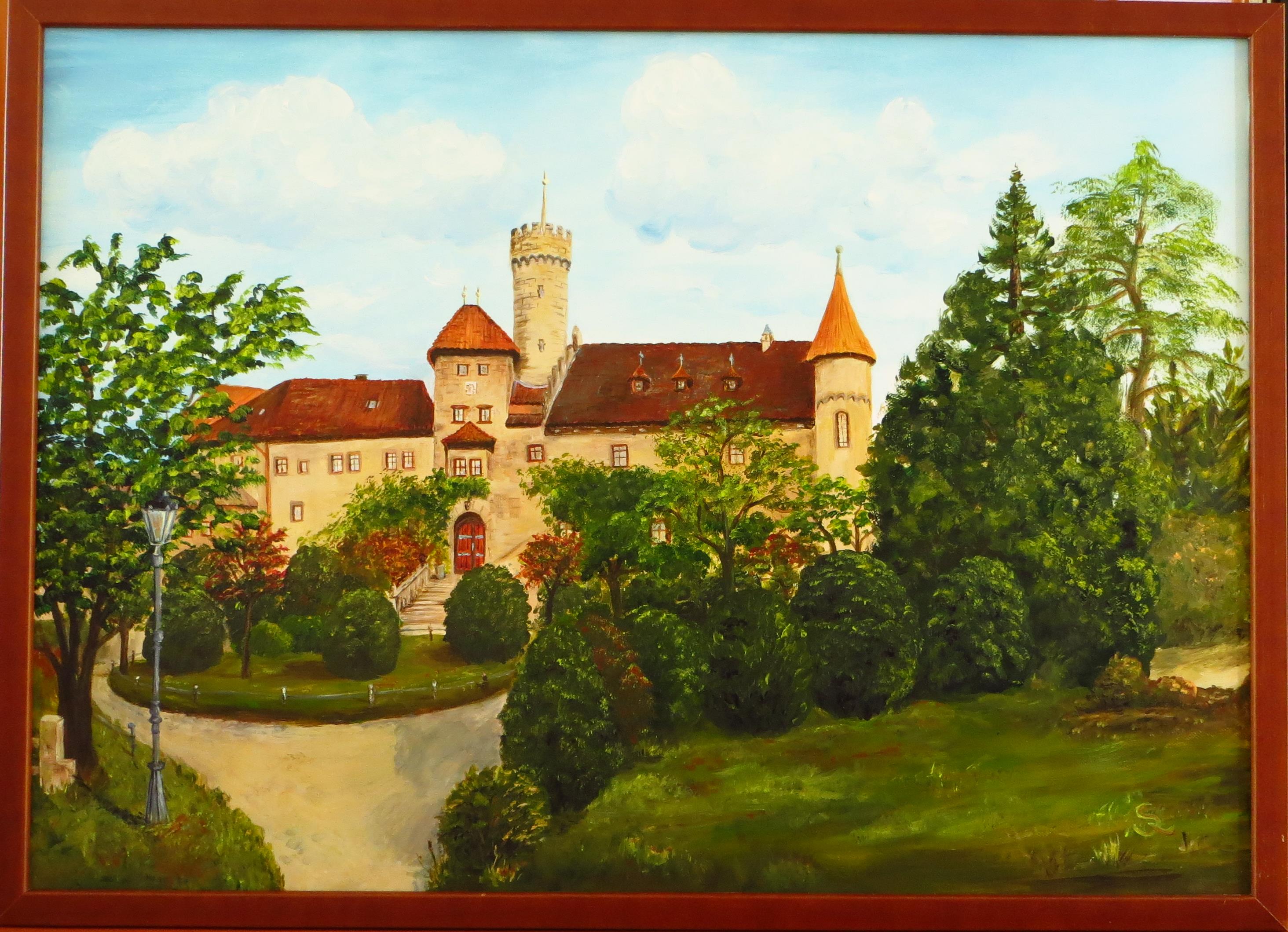 Schloss Hohenstein (70x50 Acryl)