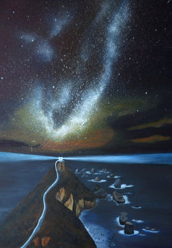 Milkyway am Nugget Point(70x50)
