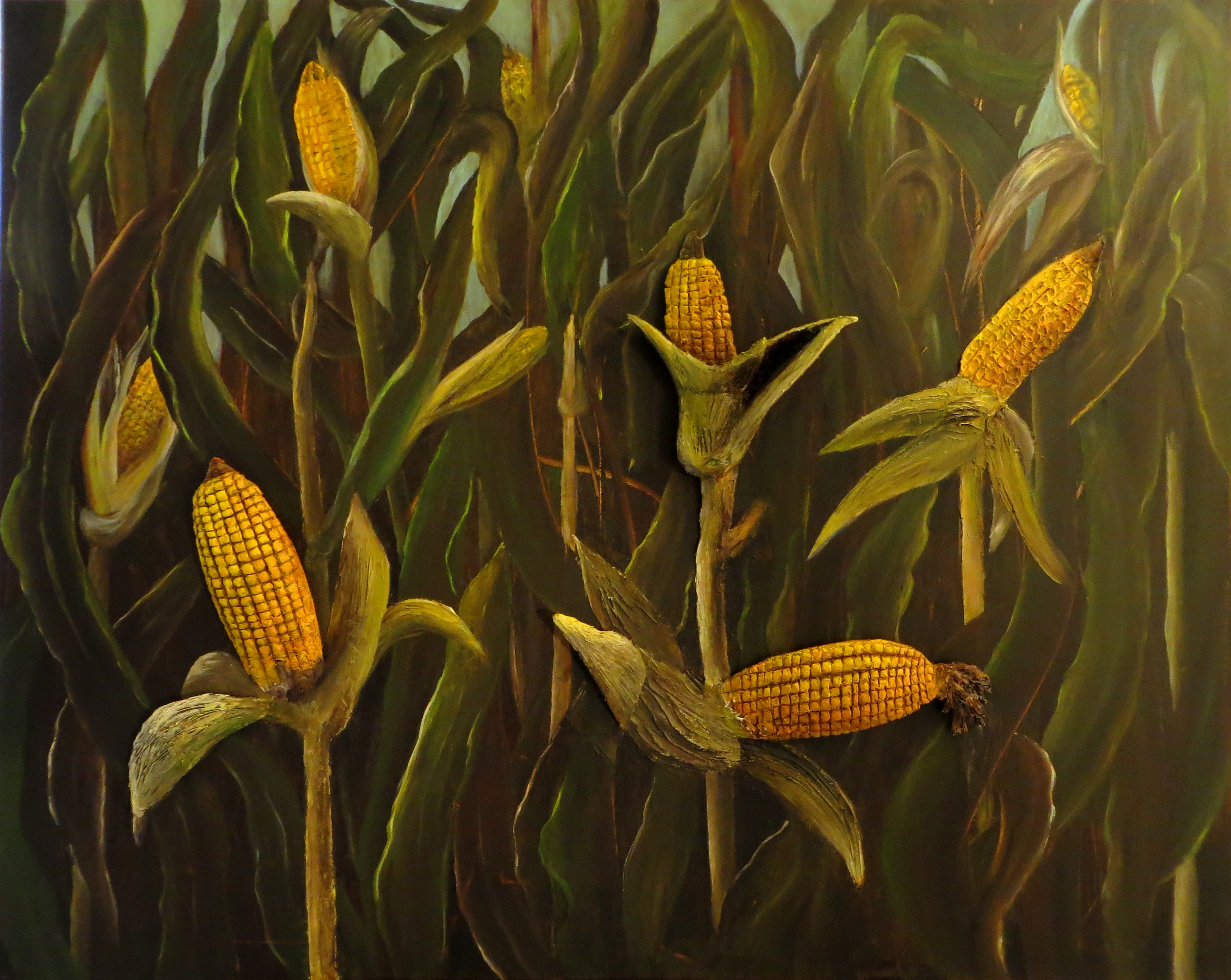Mais (100x80) Acryl,3D