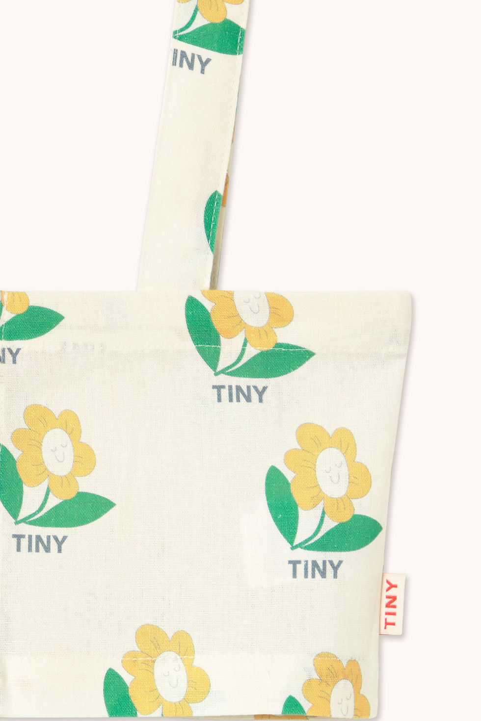 Thumbnail: TINY FLOWER LINEN CROP TOP