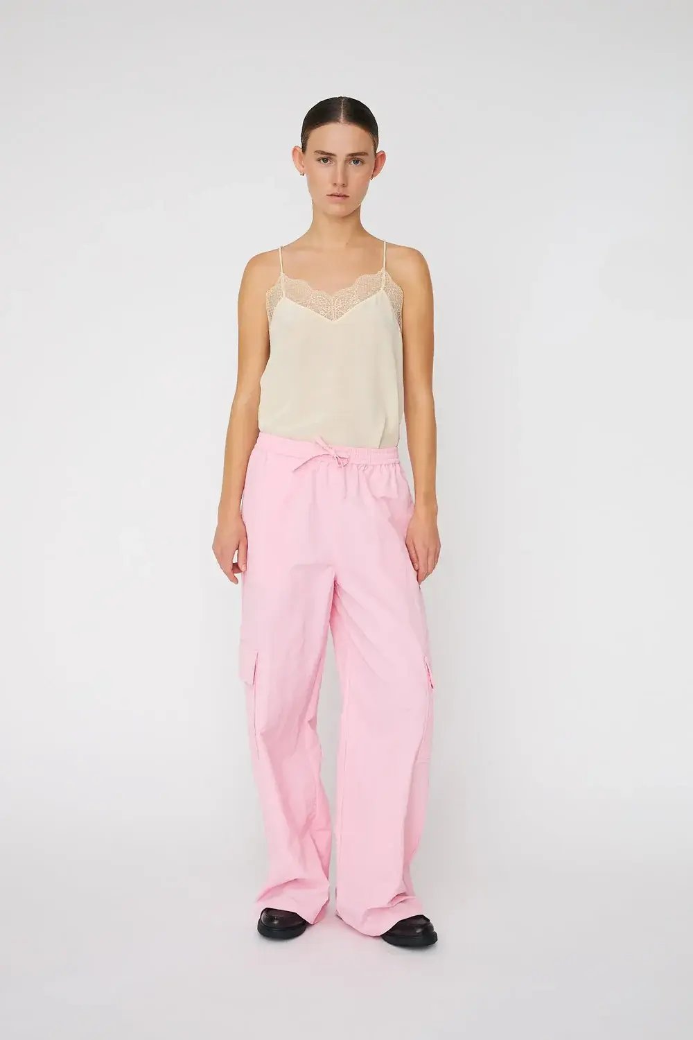 Oversized Caravan Pants - Pink