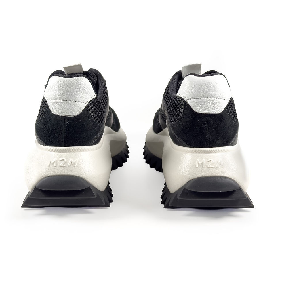 Thumbnail: D22 Running Lace-up sneaker black