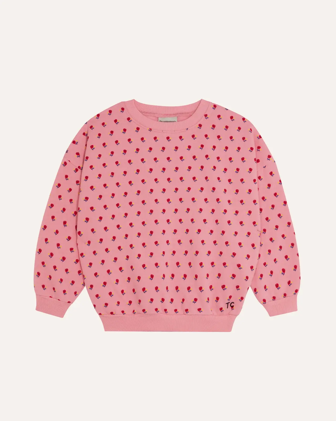 Flowers Pink Sweatshirt