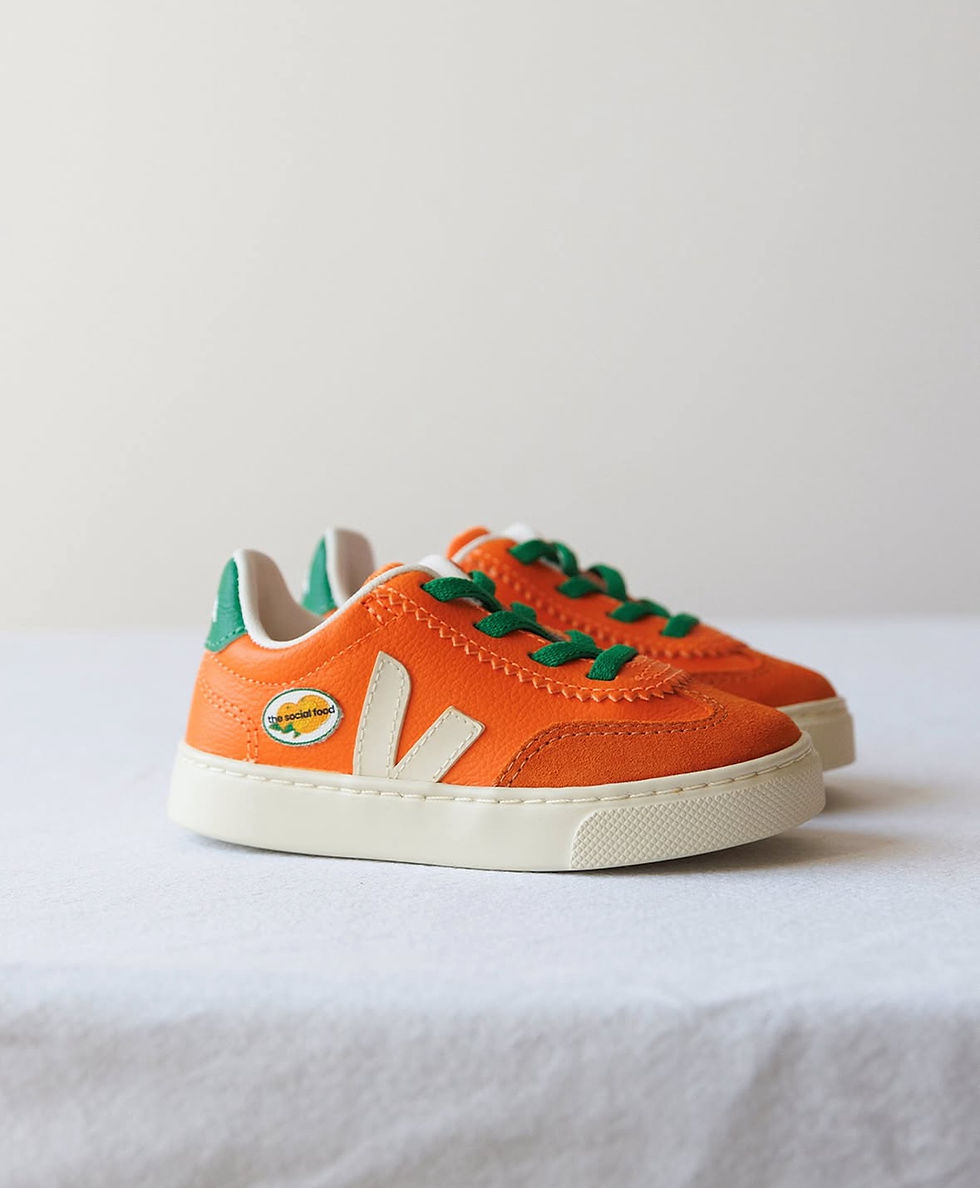 Thumbnail: VOLLEY ELASTIC LACES LEATHER VEJA X THE SOCIAL FOOD FURY