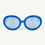 Thumbnail: Circular Blue Sunglasses