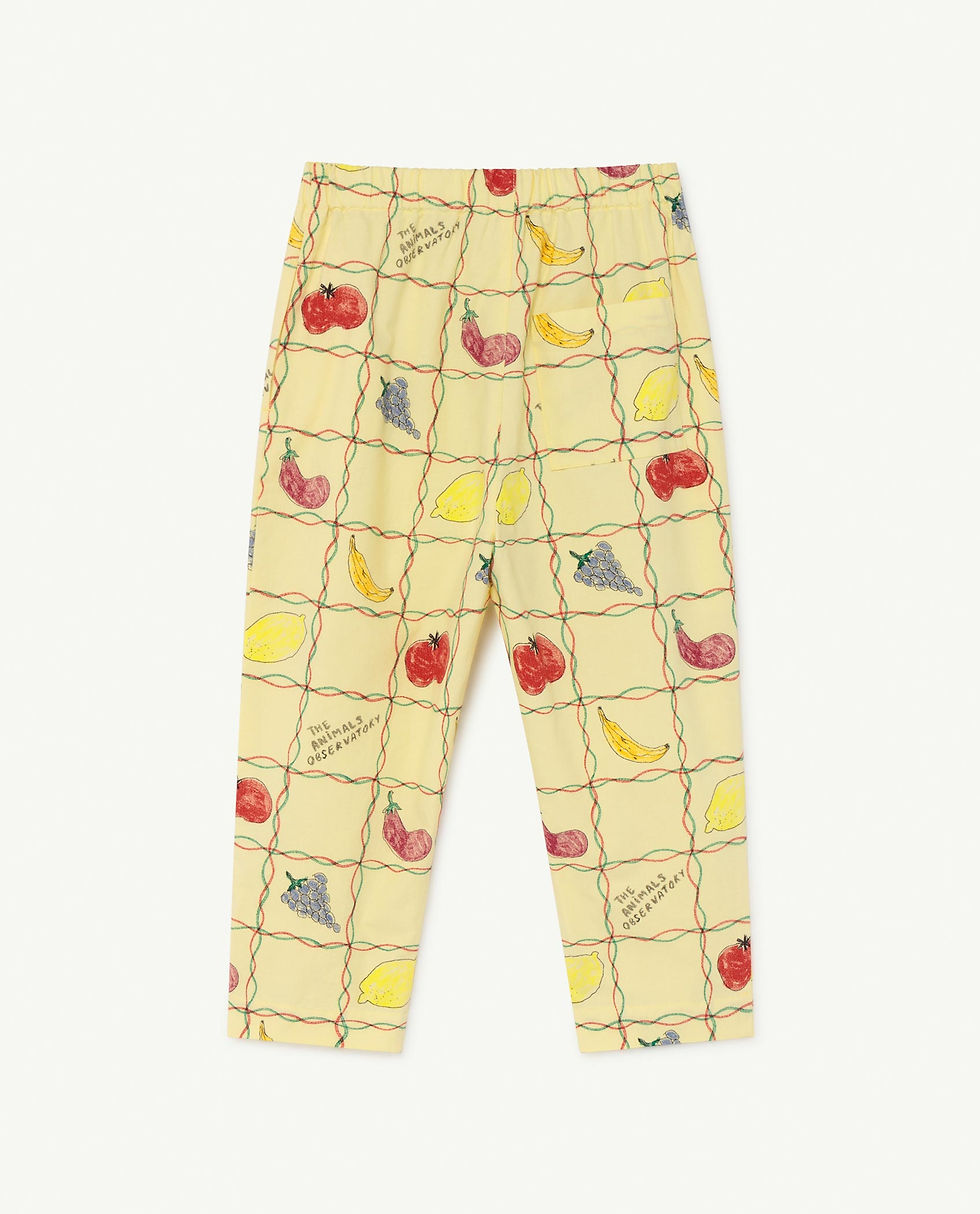 Thumbnail: Elephant Kids Trousers Yellow fruit