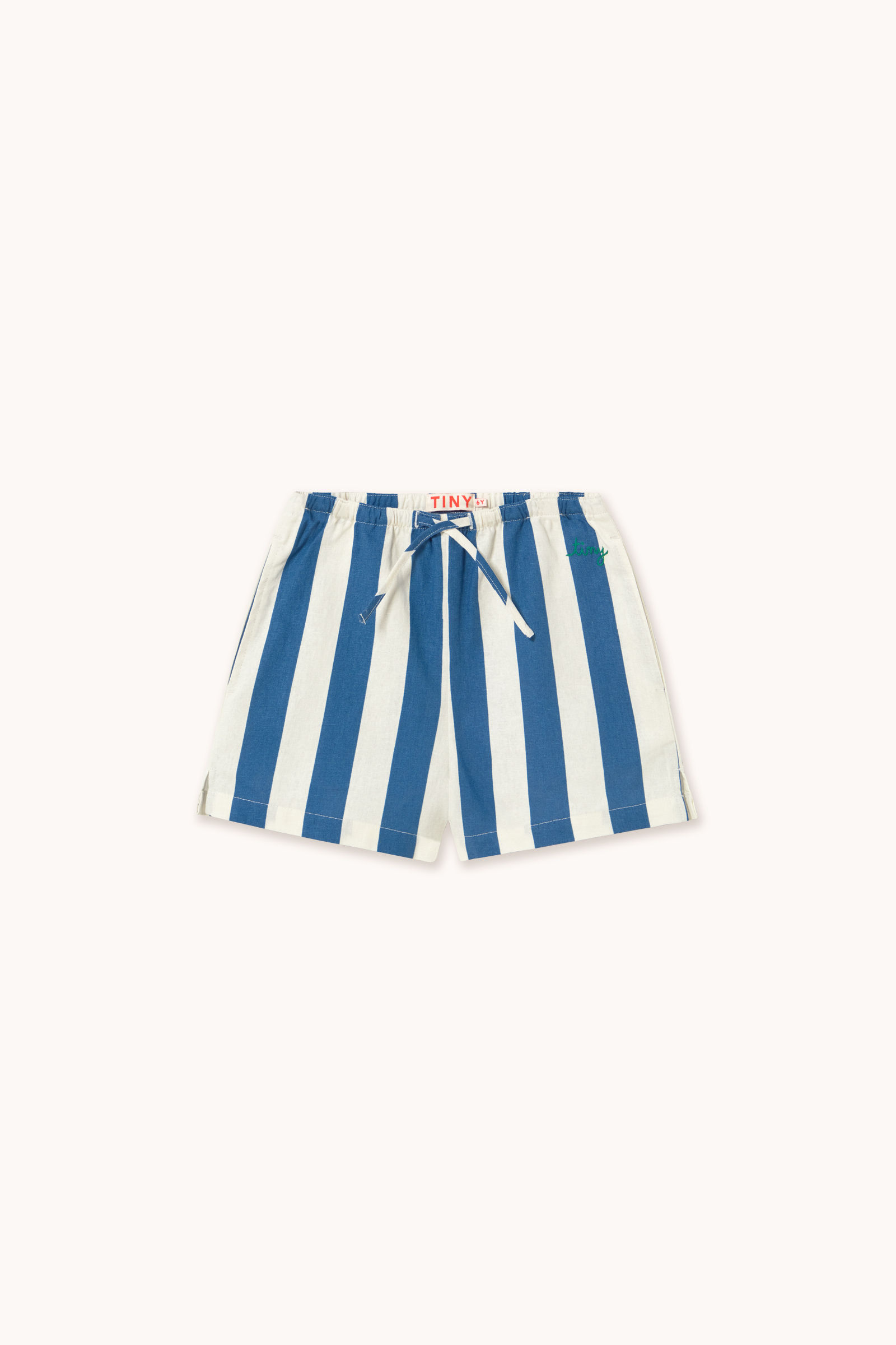 LIGHT NAVY STRIPES SHORTS