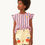 Thumbnail: RETRO LINES CROP BLOUSE-light violet