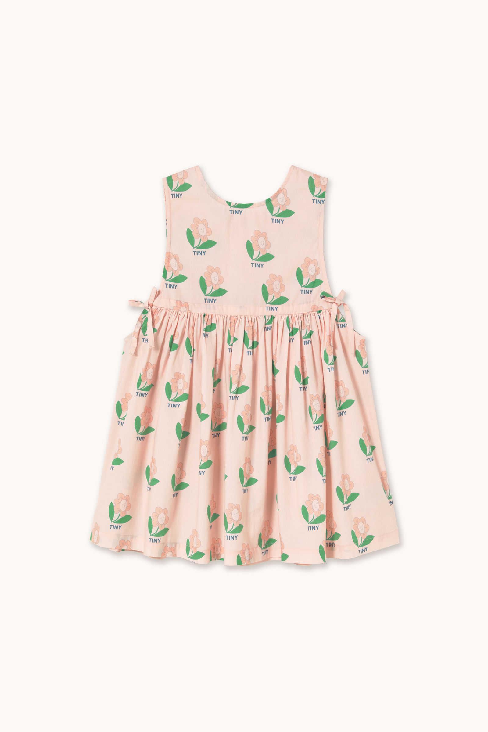 TINY FLOWER BOWS DRESS