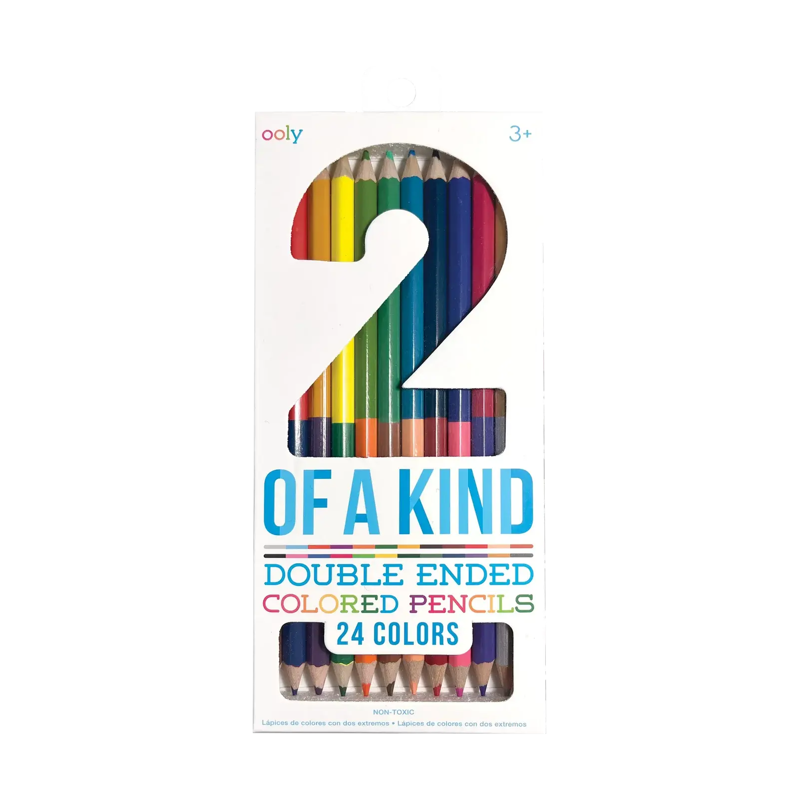 2 Of A Kind Double-Ended Colored Pencils - Set of 12