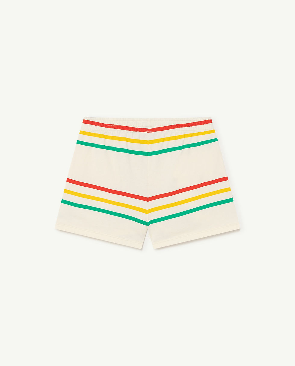 Thumbnail: Poodle Kids Pants White Stripes